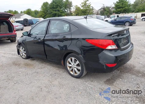 2013 Hyundai Accent Gls from USA, damaged, VIN KMHCU4AE0DU445299